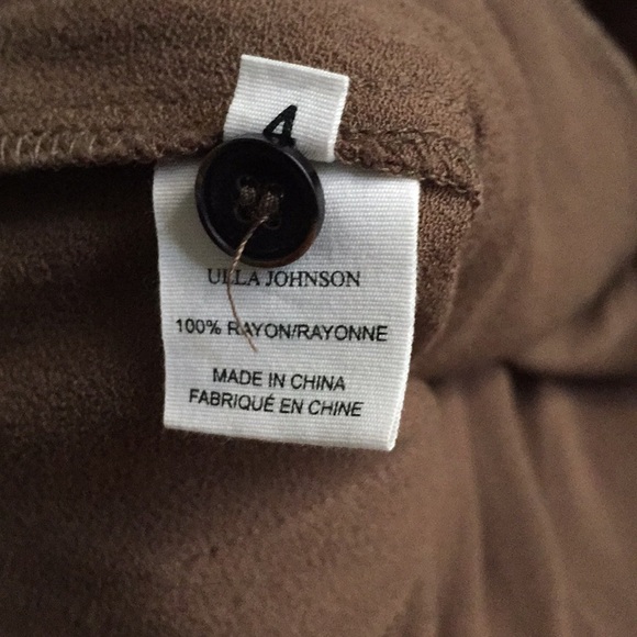 Ulla Johnson Freja suspender pants / overalls teak - Picture 7 of 7